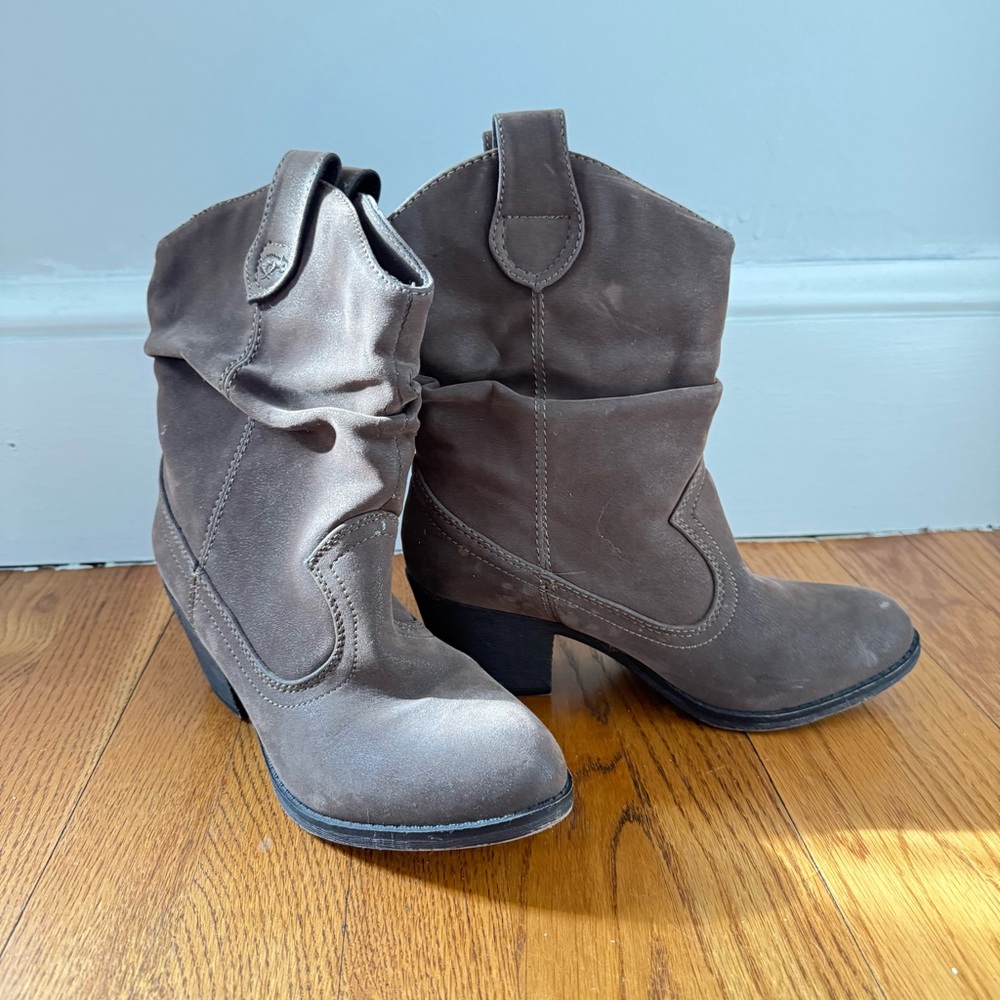 Rocket Dog Sheriff Vintage Brown Westen Boots - Picture 4 of 10
